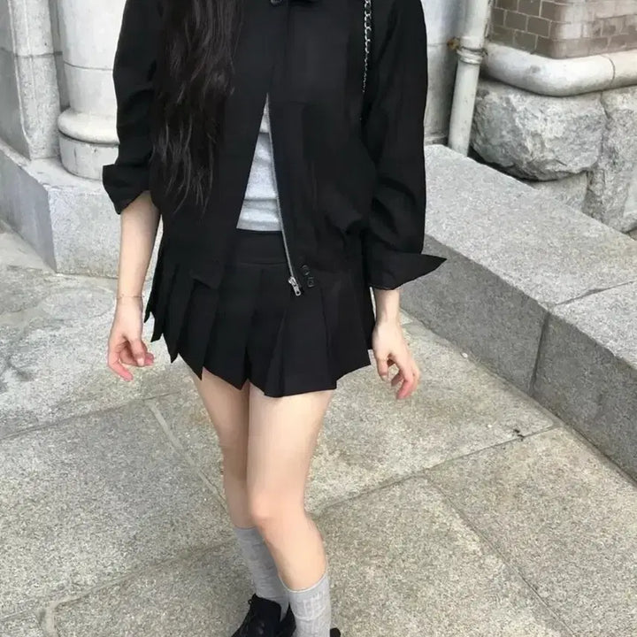 [BUNJANG] Reye Market Black Blouson / 레예미켓 블루종(블랙)