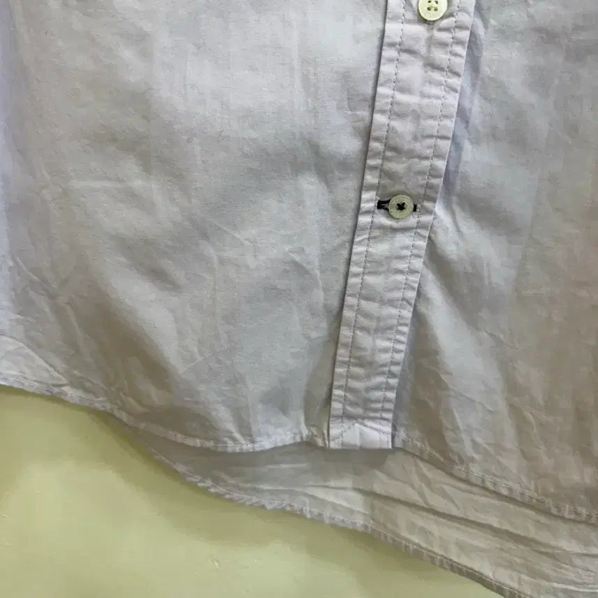 [BUNJANG] Who.A.U Bear Embroidered Light Purple Shirt / 후아유 베어 자수 라이트퍼플 셔츠 루즈핏 남성 M/데일리 캐주얼