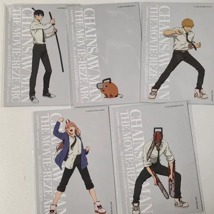 [BUNJANG] Chainsaw Man Reze Edition Baseyard POB Bundle Set / 체인소맨 레제편 베이스야드 특전 카드 일괄