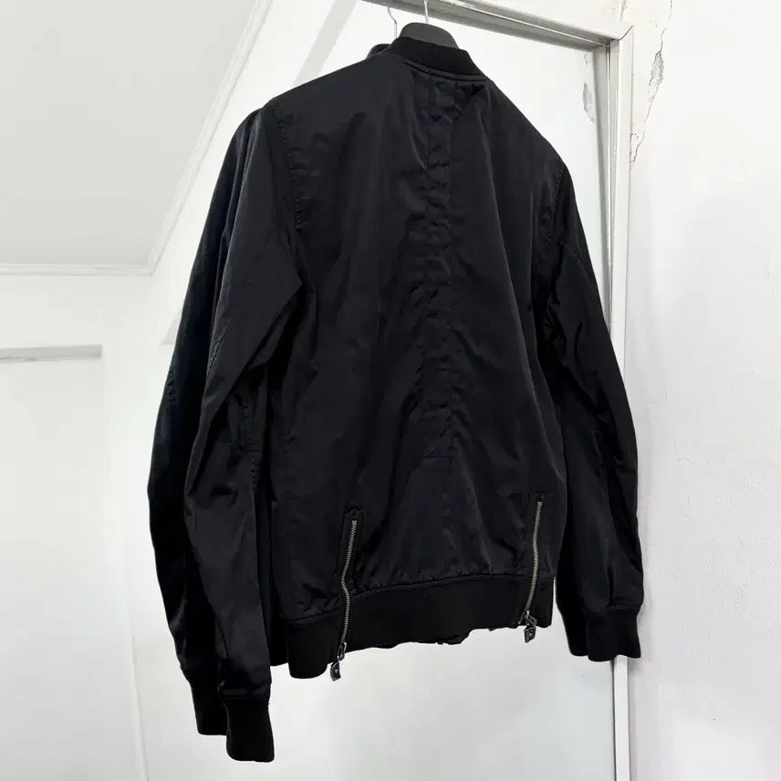 [BUNJANG] Diesel Nylon Blouson Jacket / 디젤 백지퍼 나일론 블루종 자켓