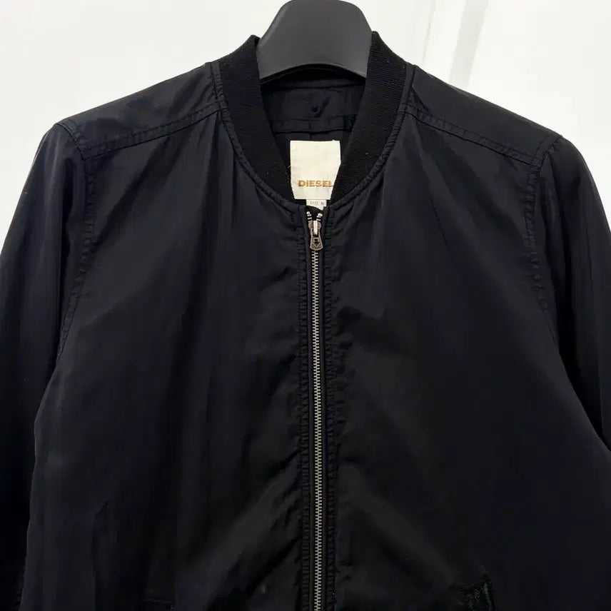 [BUNJANG] Diesel Nylon Blouson Jacket / 디젤 백지퍼 나일론 블루종 자켓