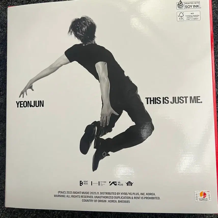 [BUNJANG] TXT Yeonjun Solo Album Signed CD / 투바투 TXT 연준 솔로 앨범 사인씨디