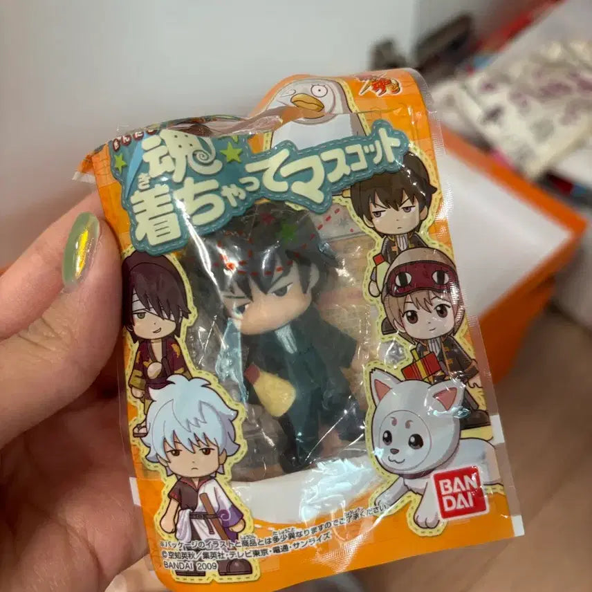 [BUNJANG] Gintama Hijikata Toshiro Q-p Figure Keyring / 은혼 히지카타 토시로 큐피 키링 개봉