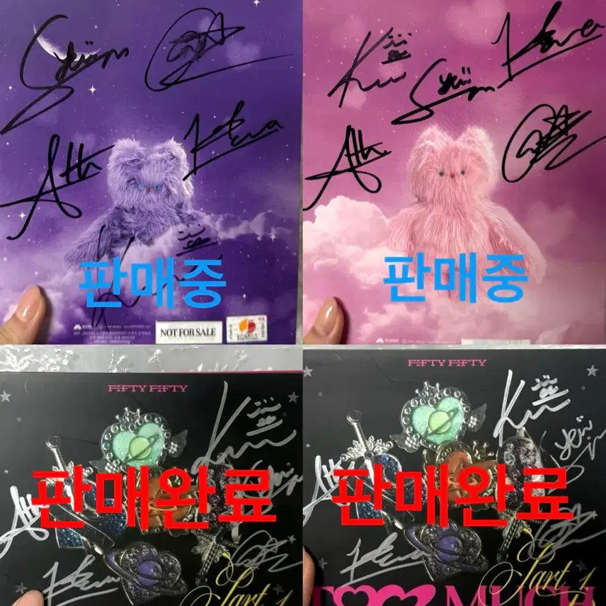 [SOLD OUT] [BUNJANG] FIFTY FIFTY Signed Album / 피프티피프티 친필싸인 앨범