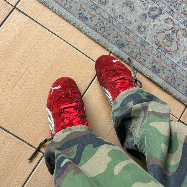 [BUNJANG] Puma Speedcat Red Sneakers / 푸마 스피드캣 레드 265size