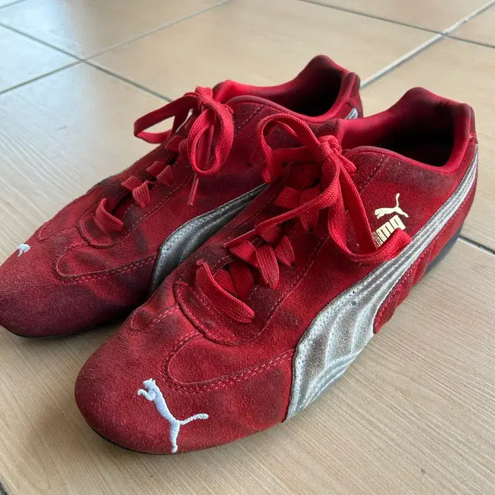 [BUNJANG] Puma Speedcat Red Sneakers / 푸마 스피드캣 레드 265size
