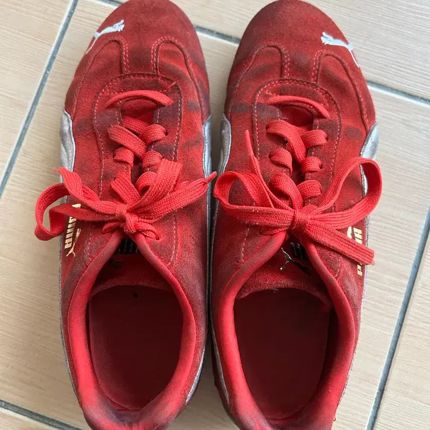 [BUNJANG] Puma Speedcat Red Sneakers / 푸마 스피드캣 레드 265size