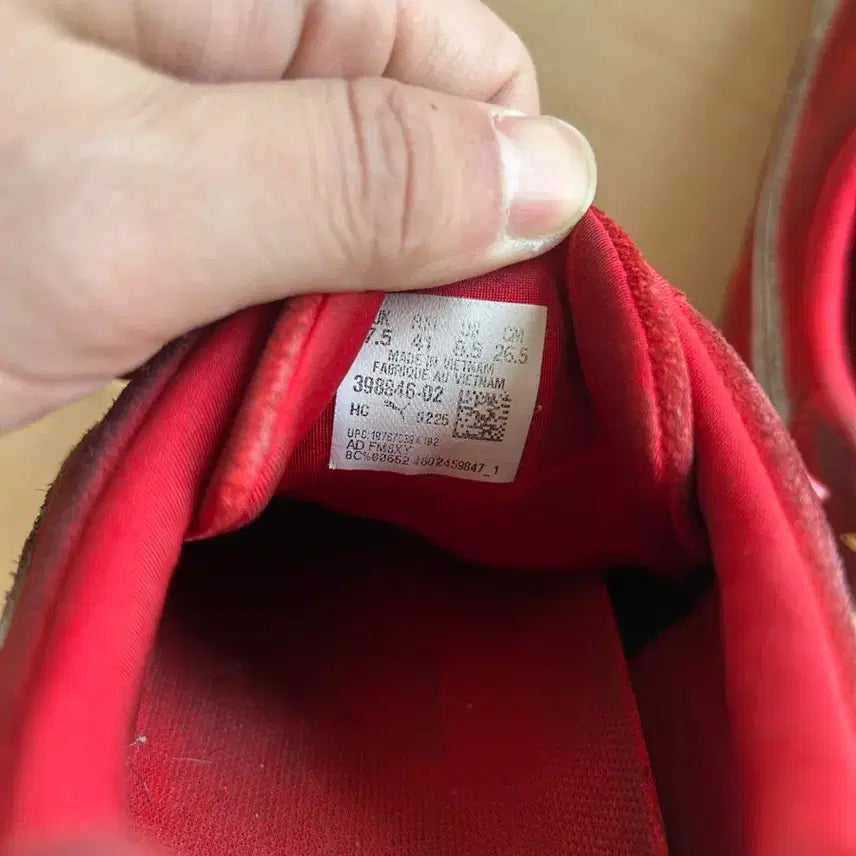 [BUNJANG] Puma Speedcat Red Sneakers / 푸마 스피드캣 레드 265size