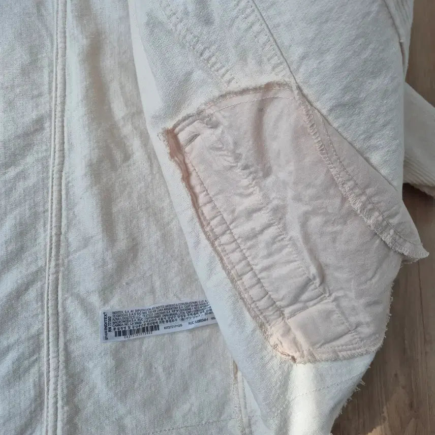 [BUNJANG] ZARA Ivory Corduroy Shirt Jacket / 자라 아이보리 코듀로이 셔츠 자켓