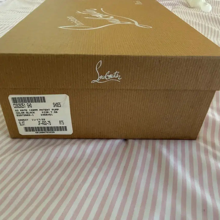 [BUNJANG] Christian Louboutin Kate Black Patent Pumps / 크리스찬 루부탱 소 케이트 블랙 페이턴트 펌프스 37.5/120mm