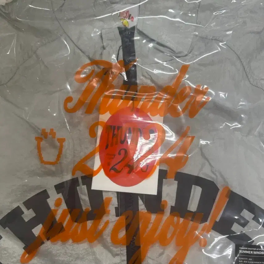 [BUNJANG] ATEEZ THUNDER 2024 Windbreaker Jacket / 에이티즈 썬더 THUNDER 2024 윈드브레이커 바람막이