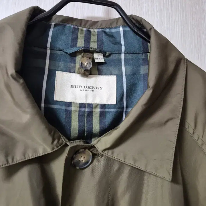 [SOLD OUT] (정품) 버버리 나일론 코트 싱글코트 트렌치코트 라지