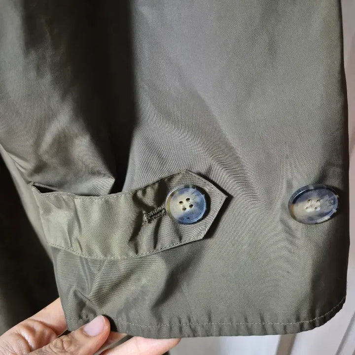 [SOLD OUT] (정품) 버버리 나일론 코트 싱글코트 트렌치코트 라지