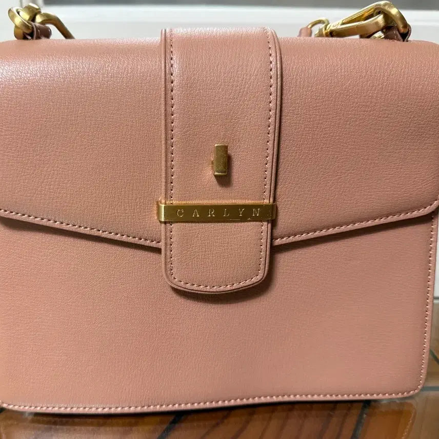 [BUNJANG] CARLYN Pink Beige Handbag / [급처,무배]칼린가방
