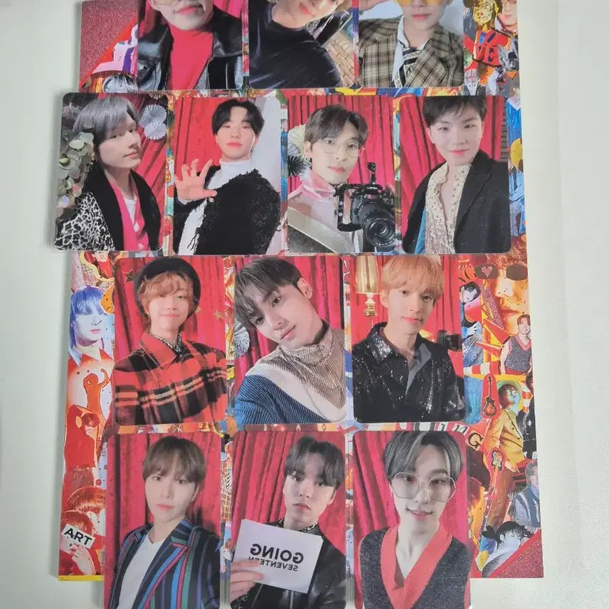 [BUNJANG] Seventeen Going Magazine Vol. 1 Photocard Bundle Set / 고잉매거진 vol1 포카 포함