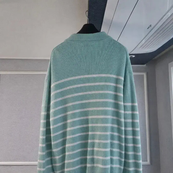[BUNJANG] System Homme Long Sleeve Knit T-Shirt Size 105 / [거의 새것] 시스템옴므 카라 니트 긴팔 티셔츠 105
