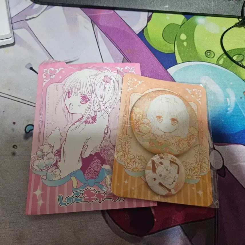 [BUNJANG] Character Chage! Rima Can Badge / 캐릭캐릭체인지 캐캐체 리마 캔뱃지