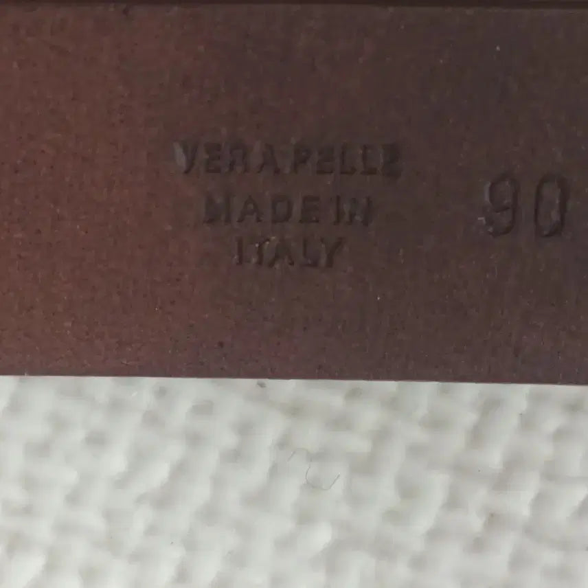 [BUNJANG] Vera Pelle Leather Belt / 베라펠레 가죽벨트
