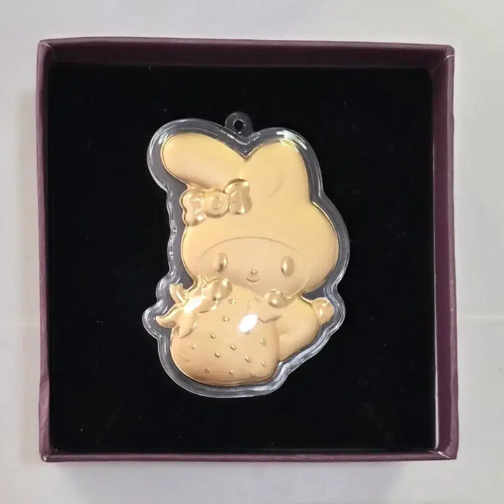 [SOLD OUT] 마이멜로디 스트랩 키링 세트   새상품 순금 함량 0.2mg