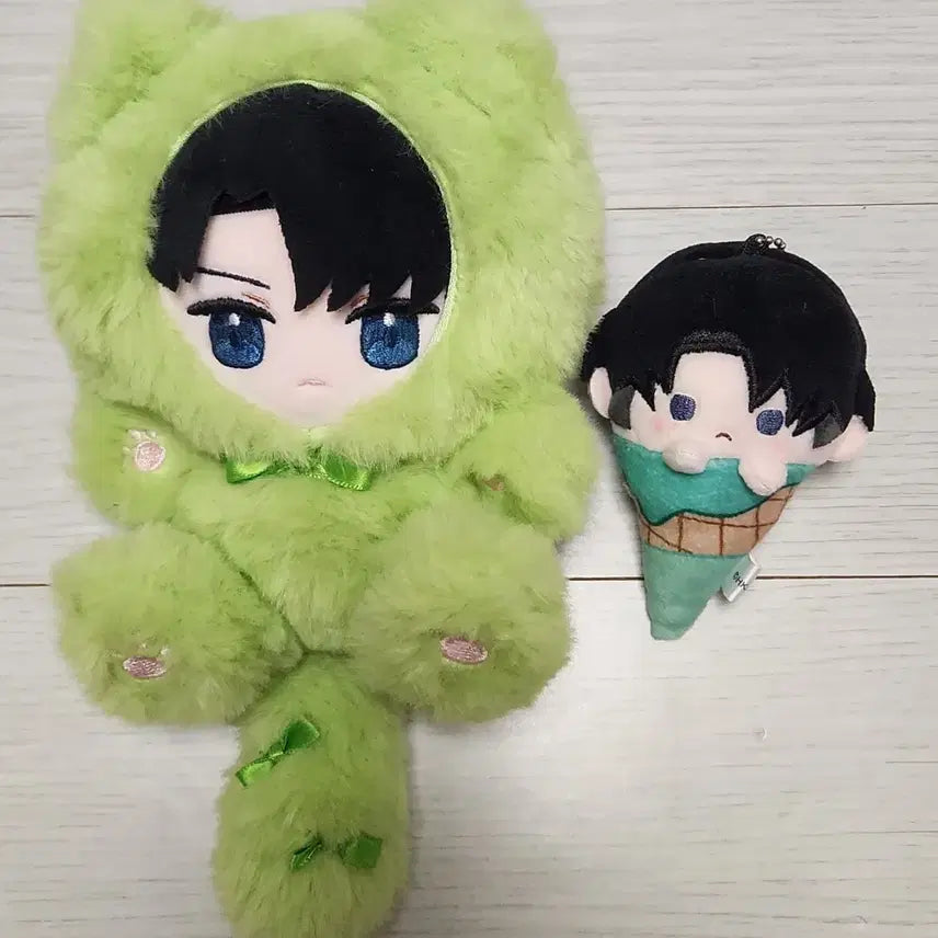 [BUNJANG] Attack on Titan Levi Ice Tapinuiny Figure Bundle Set / 진격의 거인 리바이 아이스 타피누이 냥코 타피누이  일괄
