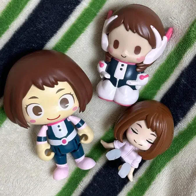 [BUNJANG] My Hero Academia Ochaco Uraraka Figure Bundle Set / 나의히어로아카데미아 나히아 히로아카 우라라카 피규어 일괄