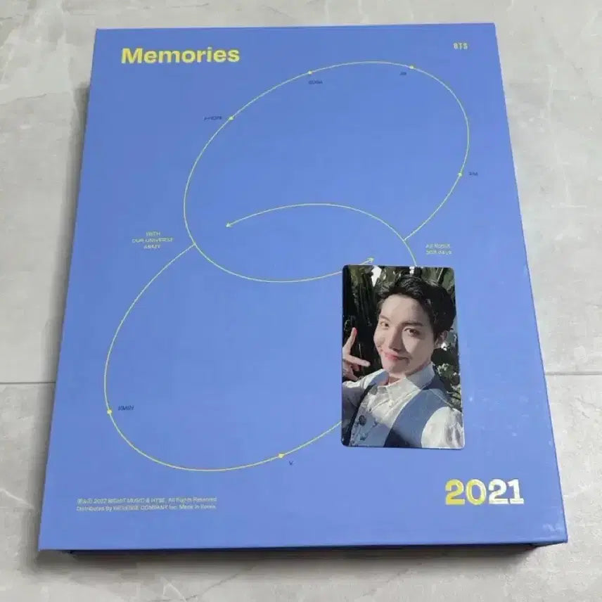 [BUNJANG] BTS J-Hope Memories 2021 Photocard / 방탄소년단 BTS Memories 메모리즈 DVD 2021 호석 포카