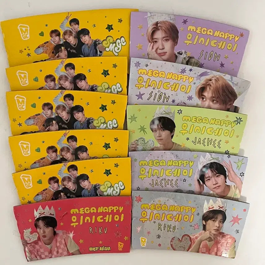 [BUNJANG] NCT WISH Mega Coffee Cup Holder Bundle Set / 엔시티 위시 메가 커피 컵홀더