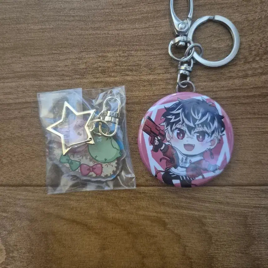 [BUNJANG] IDOLiSH7 YukiMomoi Keychain / 아이나나 유키모모 비공굿 키링 판매합니다.