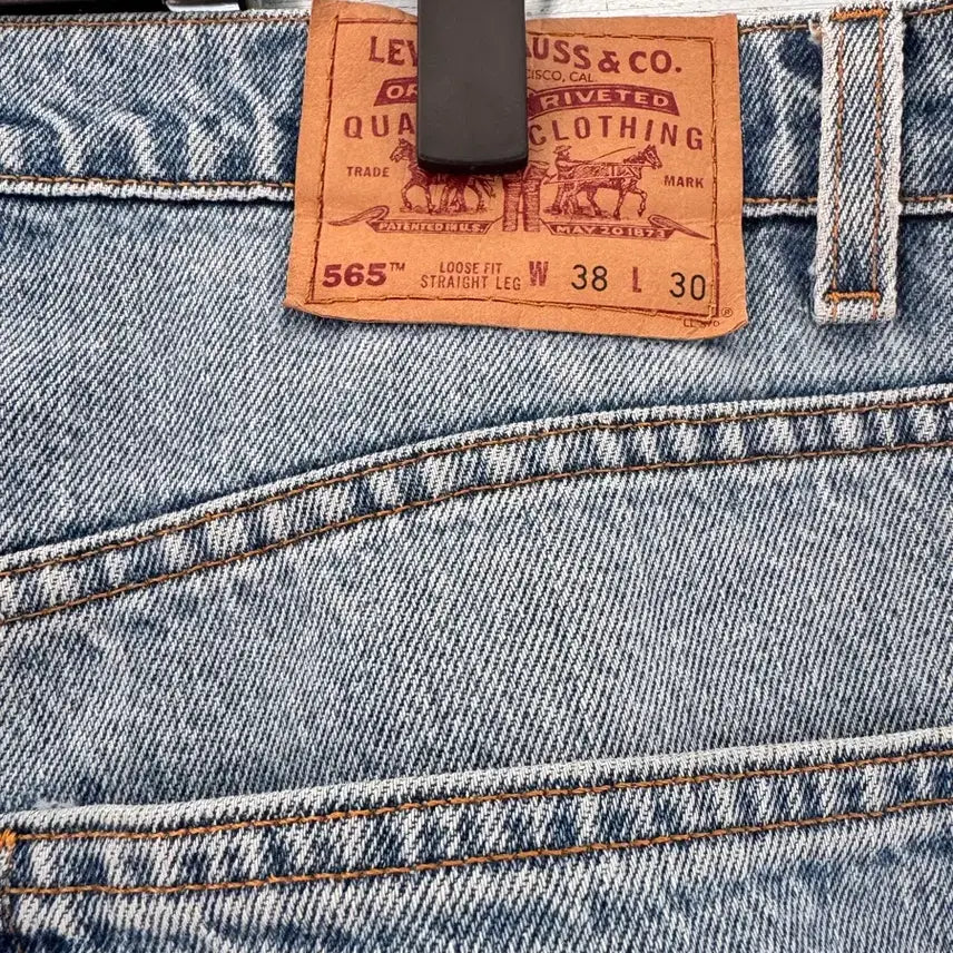 [SOLD OUT] [38X30] 90s 리바이스 565 루즈핏 스트레이트 레그