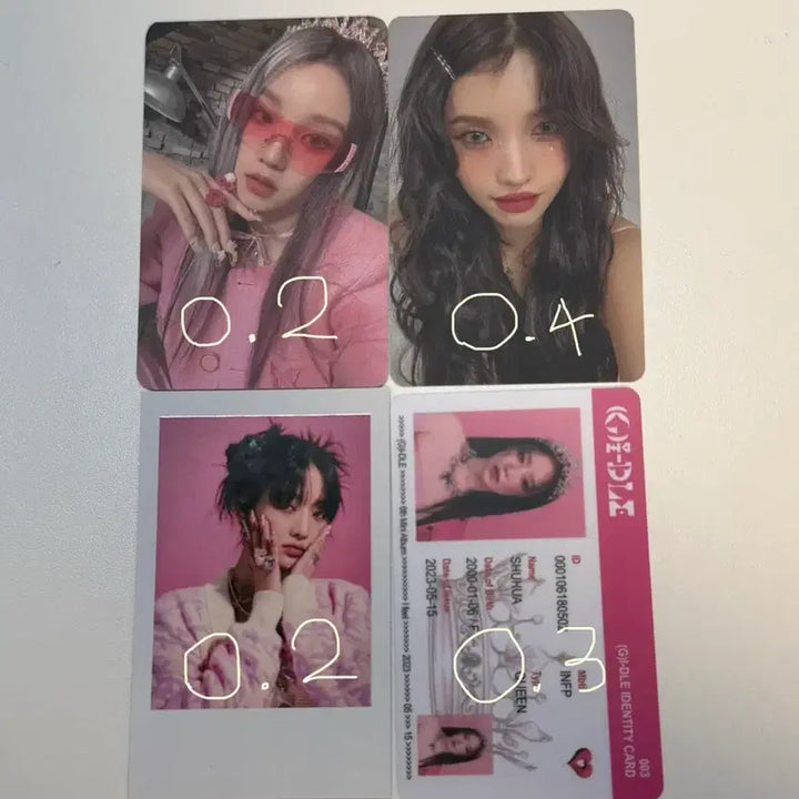 [BUNJANG] (G)I-DLE I feel Photocard Set / (여자)아이들 I feel 포토카드
