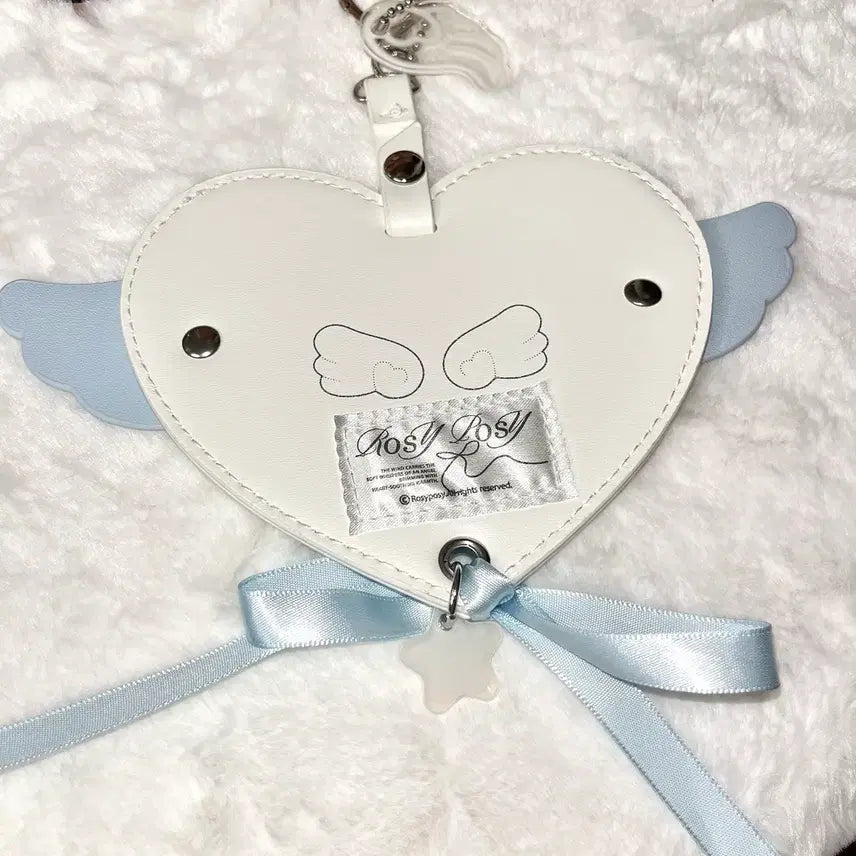 [BUNJANG] Angelcore Heart-Shaped Case Keyring / 엔젤코어 하트 키링