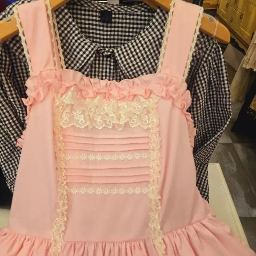 [BUNJANG] Bodyline Pink Dress / 바디라인 원피스