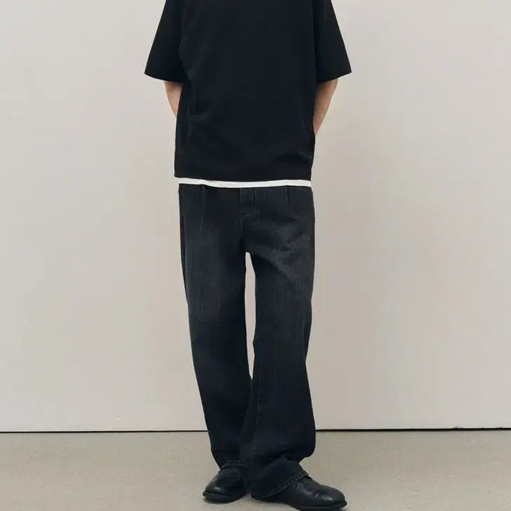 [BUNJANG] Rough Side Waffle Short Sleeve Knit Top / 러프사이드 와플 반팔 니트 3사이즈 다크브라운