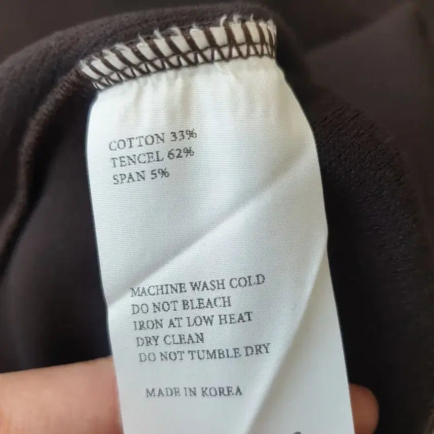 [BUNJANG] Rough Side Waffle Short Sleeve Knit Top / 러프사이드 와플 반팔 니트 3사이즈 다크브라운