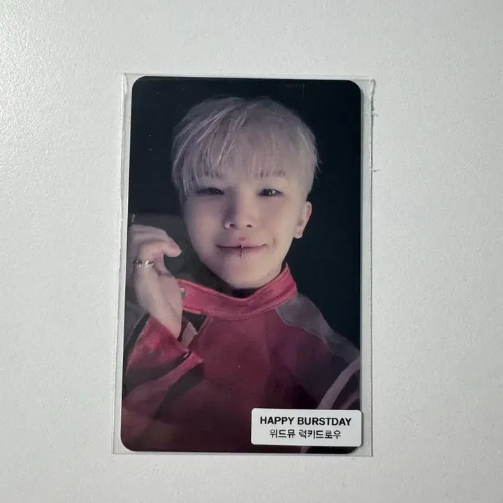 [BUNJANG] SEVENTEEN Woozi FML Lucky Draw Photocard / 세븐틴 우지 happy burstday 5집 위드뮤 럭키드로우 포키