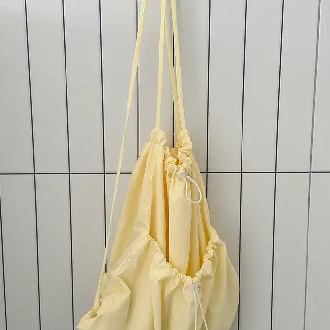 [BUNJANG] rincomma Fruity String Backpack Yellow / 린콤마 프루티 스트링 백팩 스트링백