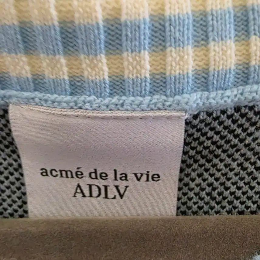 [BUNJANG] ADLV Argyle Knit Vest / 정품ADLV  니트 조끼 OS