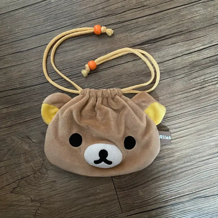 [BUNJANG] San-X Rilakkuma Drawstring Pouch / 산엑스 리락쿠마 조리개 파우치