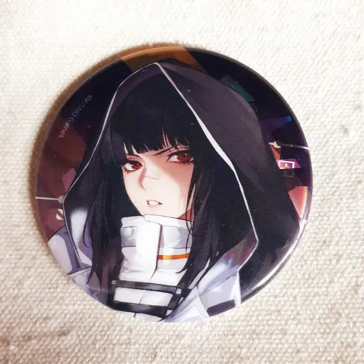 [BUNJANG] Myth of the Sword Official Can Badge / 무기미도 K.K 공식 캔뱃지