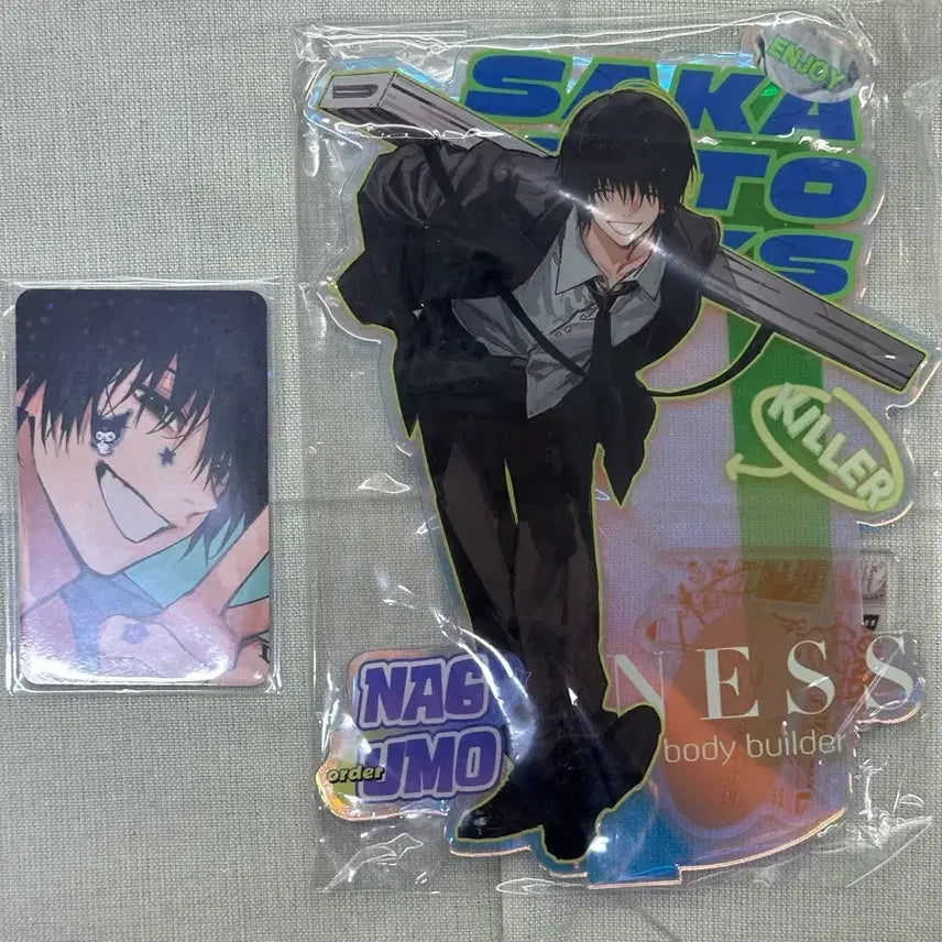 [BUNJANG] Sakamoto Days Nagumo Acrylic Photocard Set / 급처) 사카모토 데이즈 사카데이 나구모 비공식 아크릴 포카 세트 양도해요