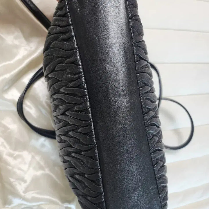 [BUNJANG] Coach Black Leather Crossbody Bag / 코치 블랙 레더 크로스백 + 더스트백
