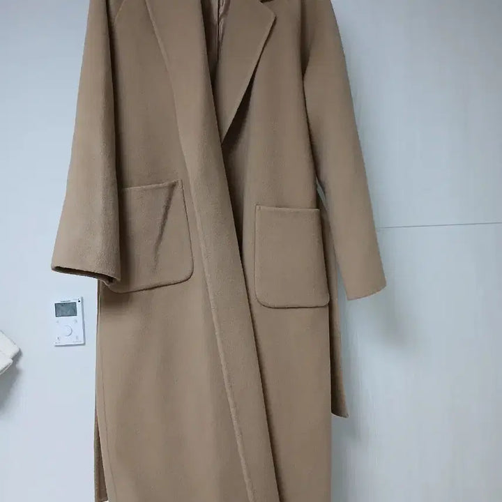 [BUNJANG] Blancshow Baby Cashmere Coat - Camel Cream Beige / 블랑쇼 베이 캐시미어 코트 s 카멜 크림베이지