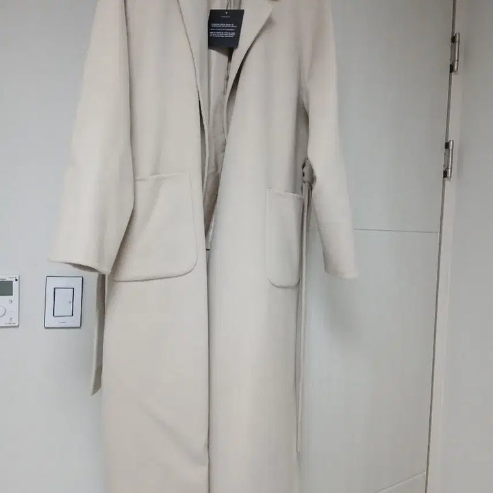 [BUNJANG] Blancshow Baby Cashmere Coat - Camel Cream Beige / 블랑쇼 베이 캐시미어 코트 s 카멜 크림베이지