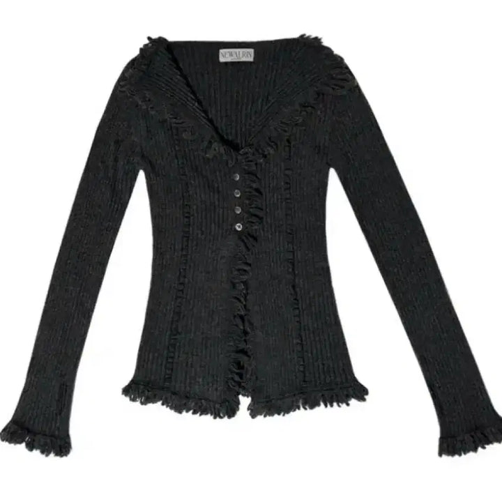 [BUNJANG] Newerlin Bohemian Tassel Cardigan / 뉴얼린 보헤미안 테슬가디건