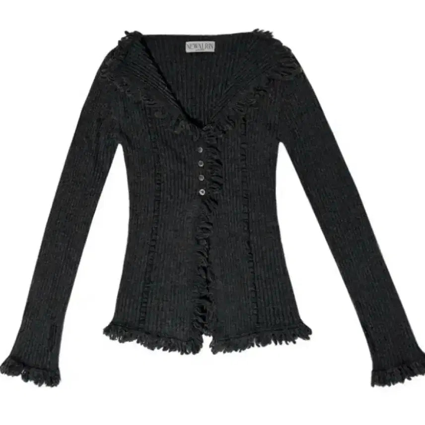 [BUNJANG] Newerlin Bohemian Tassel Cardigan / 뉴얼린 보헤미안 테슬가디건
