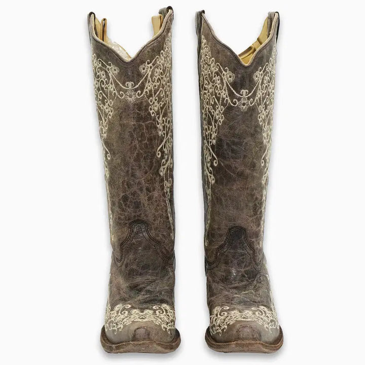 [BUNJANG] CORRAL Western Leather Boots / 코랄(CORRAL) 웨스턴 레더 부츠 6(230)사이즈 BT23003