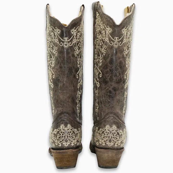 [BUNJANG] CORRAL Western Leather Boots / 코랄(CORRAL) 웨스턴 레더 부츠 6(230)사이즈 BT23003