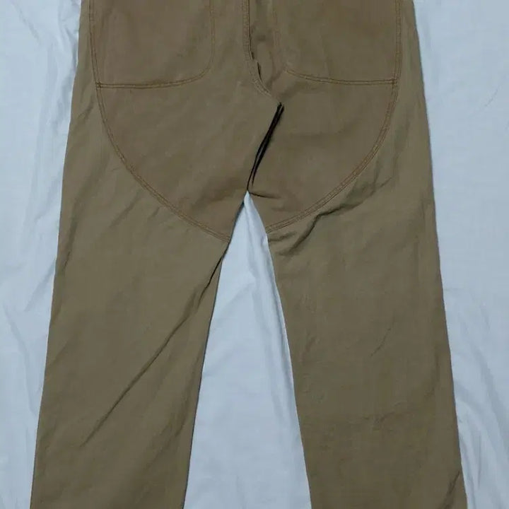 [BUNJANG] R.NEWBOLD Herringbone Work Pants / [L] R.NEWBOLD 알뉴볼드 파라핀 가공 헤링본 워크 팬츠 (카멜)