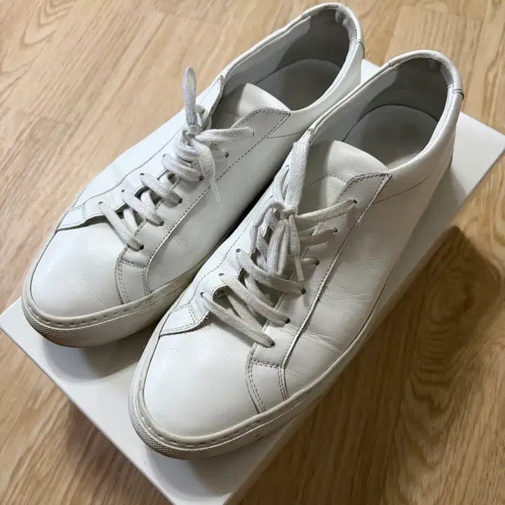 [BUNJANG] Common Projects Achilles Low White Sneakers / 커먼프로젝트 아킬레스 로우 화이트 41