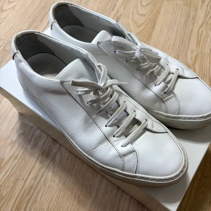 [BUNJANG] Common Projects Achilles Low White Sneakers / 커먼프로젝트 아킬레스 로우 화이트 41